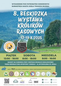 Plakat dotyczący Wystawy Królików