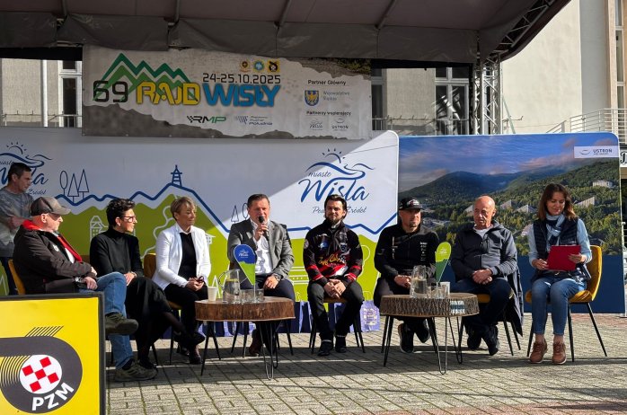 konferencja prasowa zapowiadająca 69.Rajd Wisły