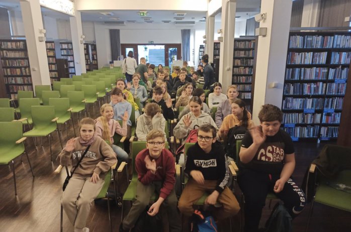 Wizyta w bibliotece