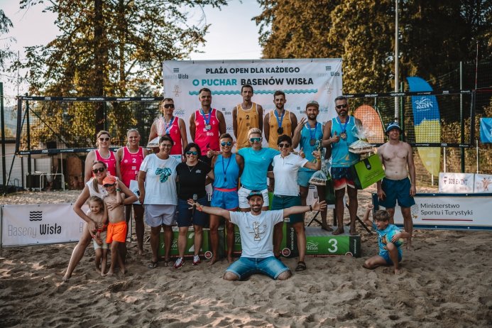 Turniej Siatkówki Plażowe "O Puchar Basenów Wisła"