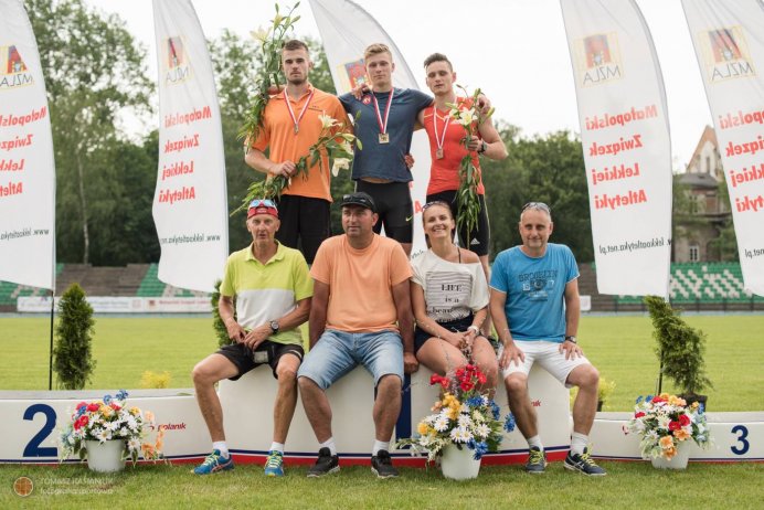 Radosław Sobczyk na podium