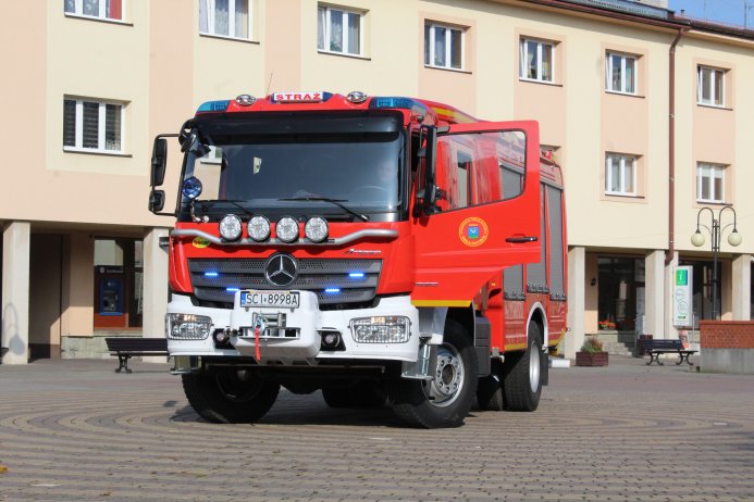 Nowy wóz strażacki OSP Wisła Centrum