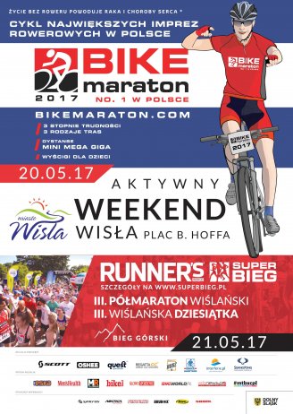 Plakat Aktywnego Weekendu