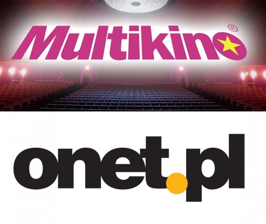 Logotypy Multikina i Onetu