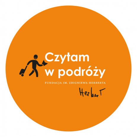 Naklejka "Czytam w podróży"