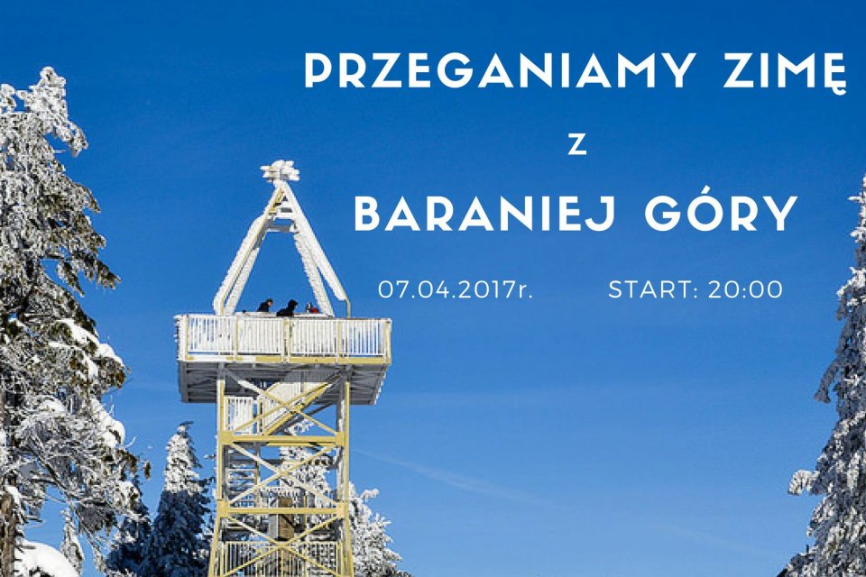 Plakat promujący bieg