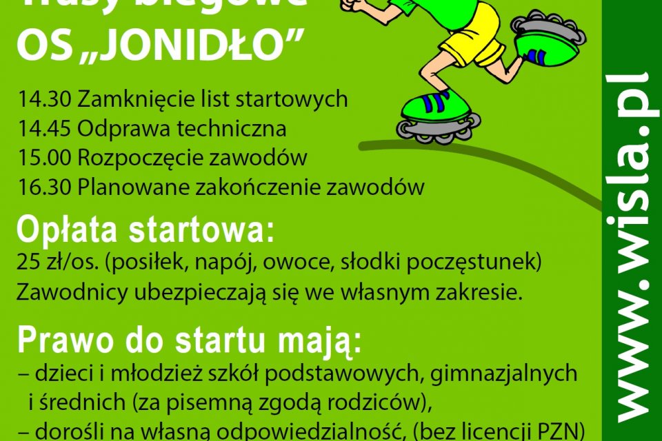 Plakat zawodów
