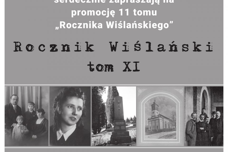 Plakat promocji "Rocznik Wiślański tom XI"