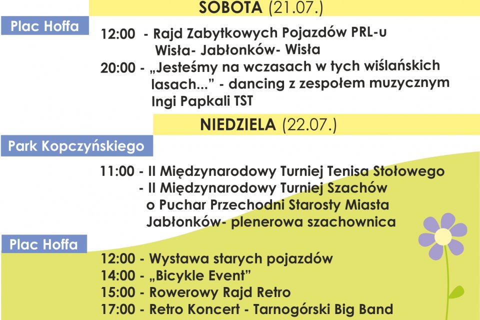 Plakat dotyczący Święta Sąsiada