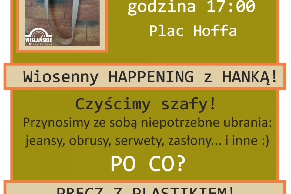 Plakat - Wiosenny Happening z Hanką