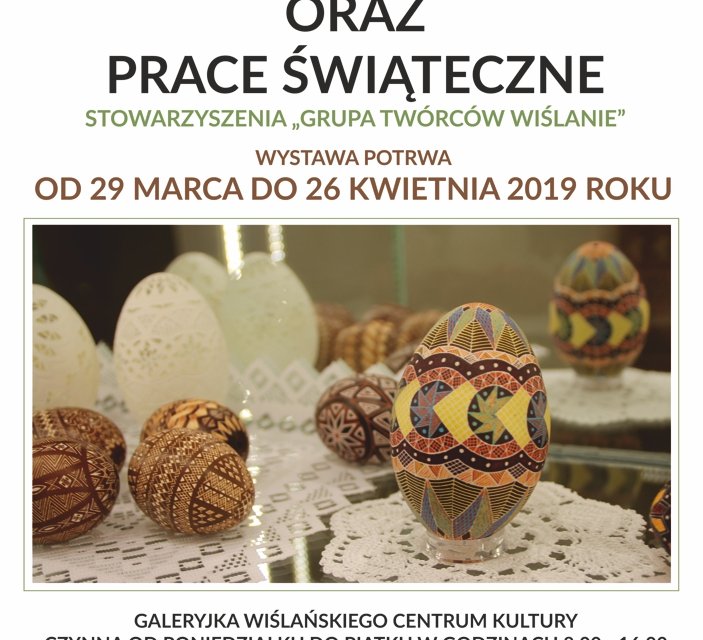 Plakat dotyczący wystawy