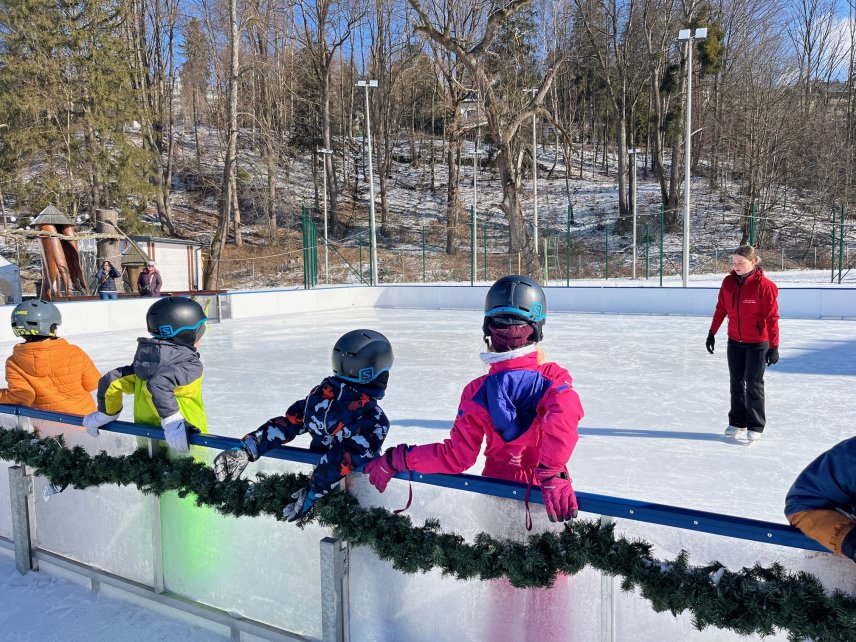 Nauka jazdy na łyżwach