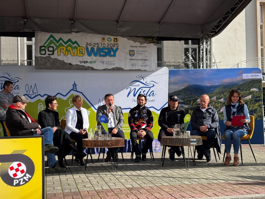 konferencja prasowa zapowiadająca 69.Rajd Wisły