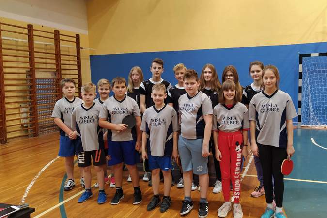 Uczniowie z Głębiec na Turnieju Tenisa Stołowego o Puchar Burmistrza Miasta Wisła